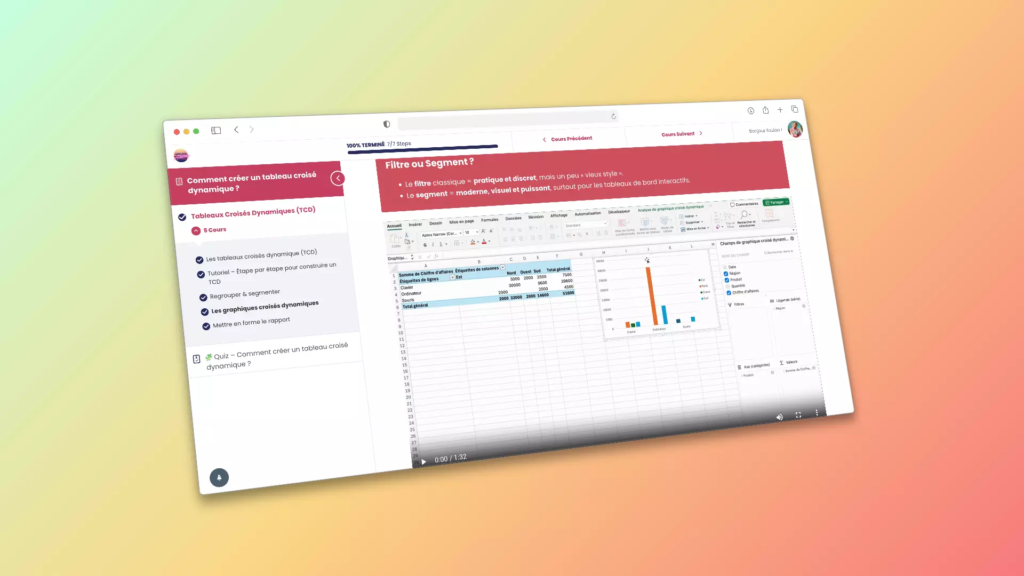 Comment créer un tableau croisé dynamique